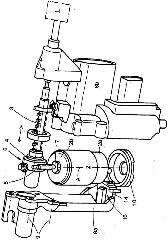 Actuating units for automotive applications