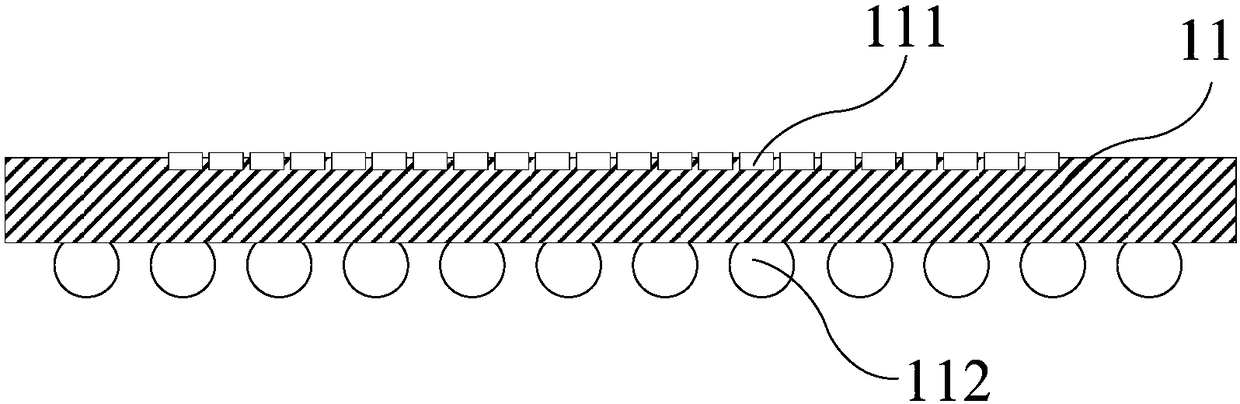 System-level packaging chip and packaging method thereof