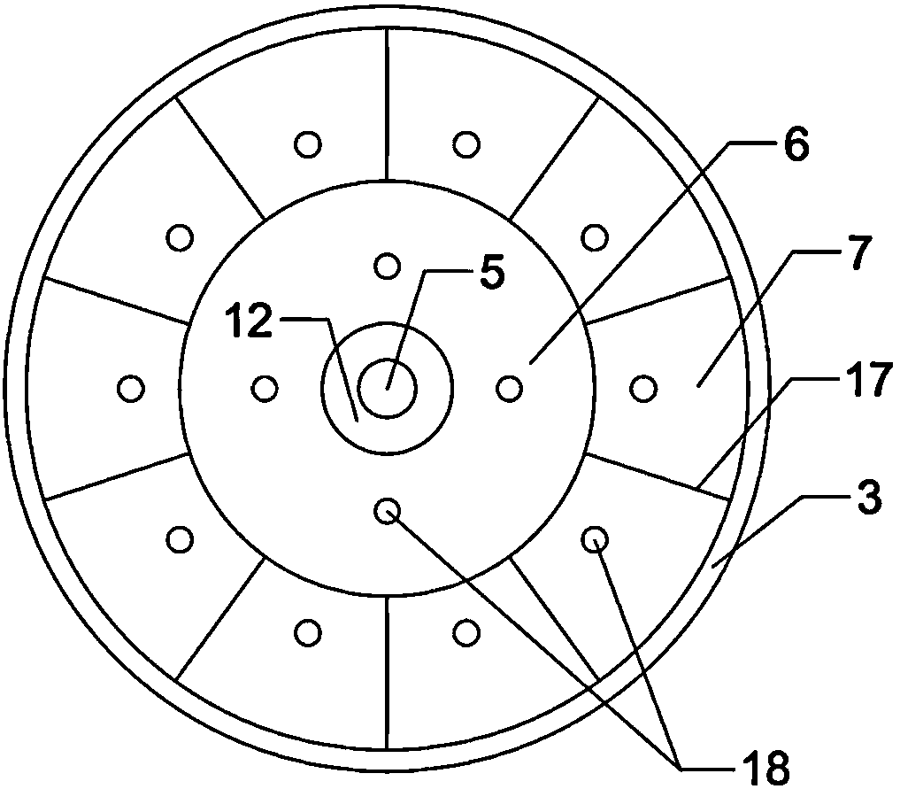 Slag dry granulation waste heat recovery device with self-regulating and anti-slagging functions