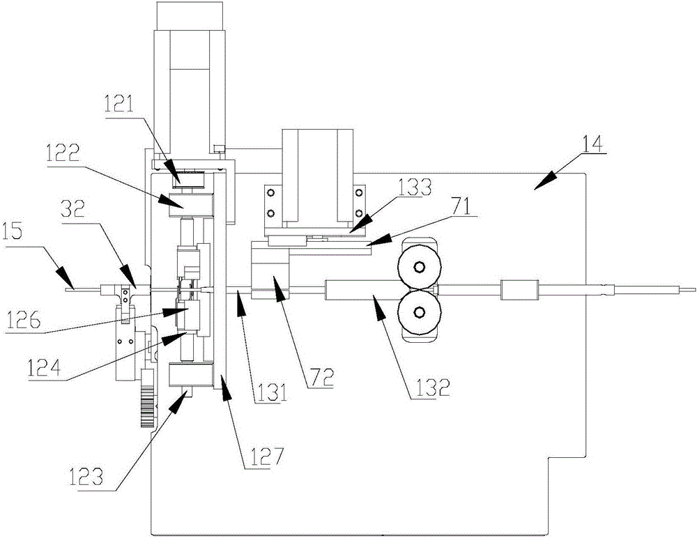 Cable marker printing and threading machine