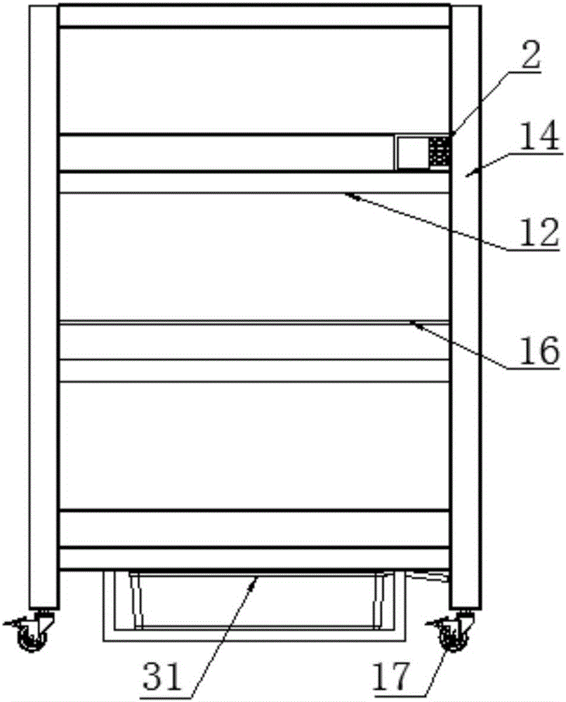 Indoor planting system with controllable water supply