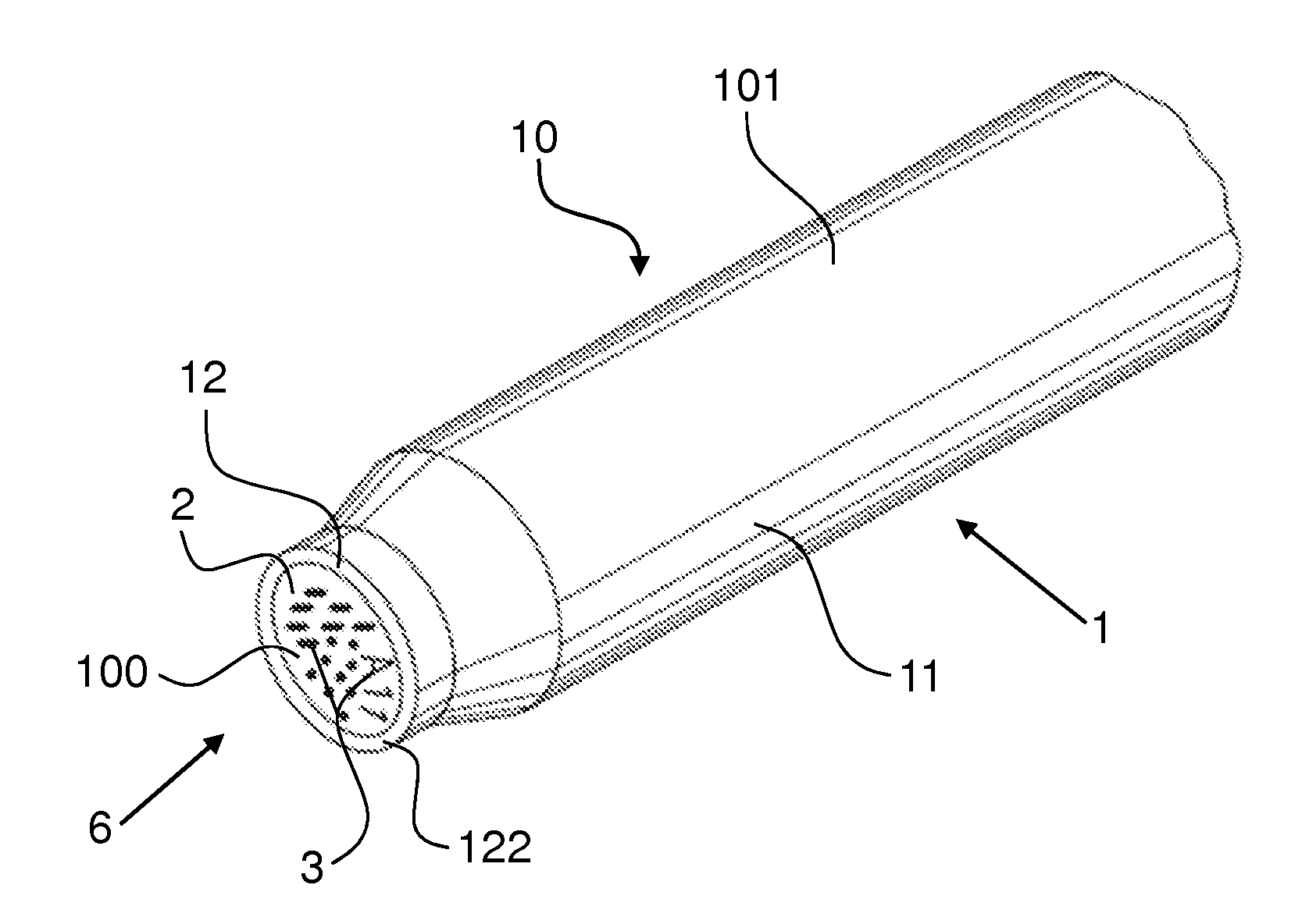 Container for the laboratory area and method for marking such a container