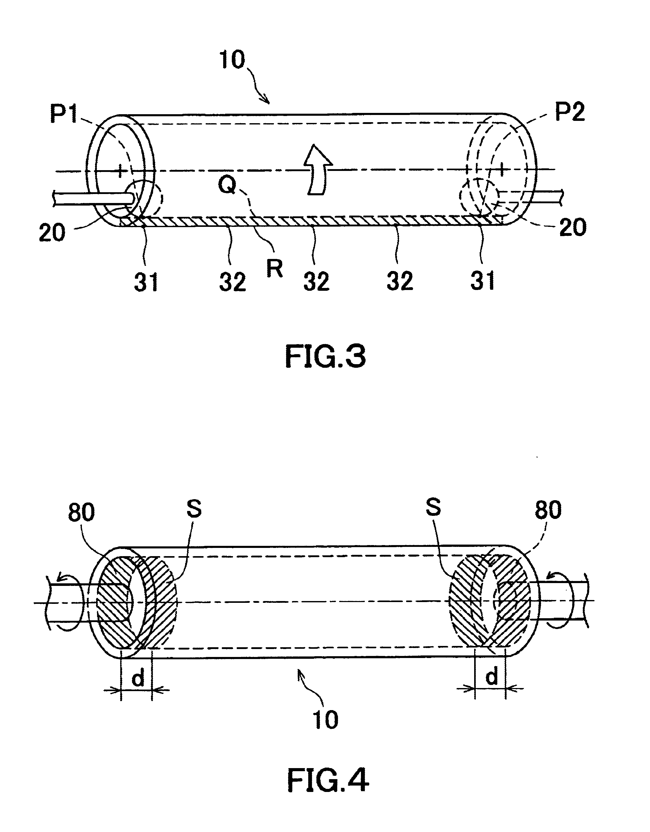 Method and apparatus for measuring shape of tubular body