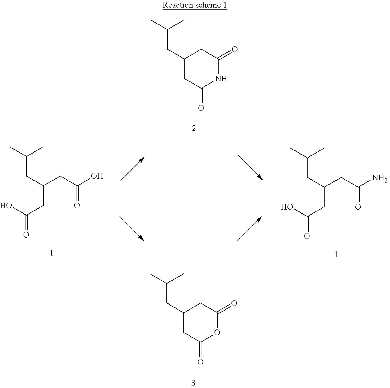 Method for preparing pregabalin intermediate 3-isobutylglutaric acid monoamide