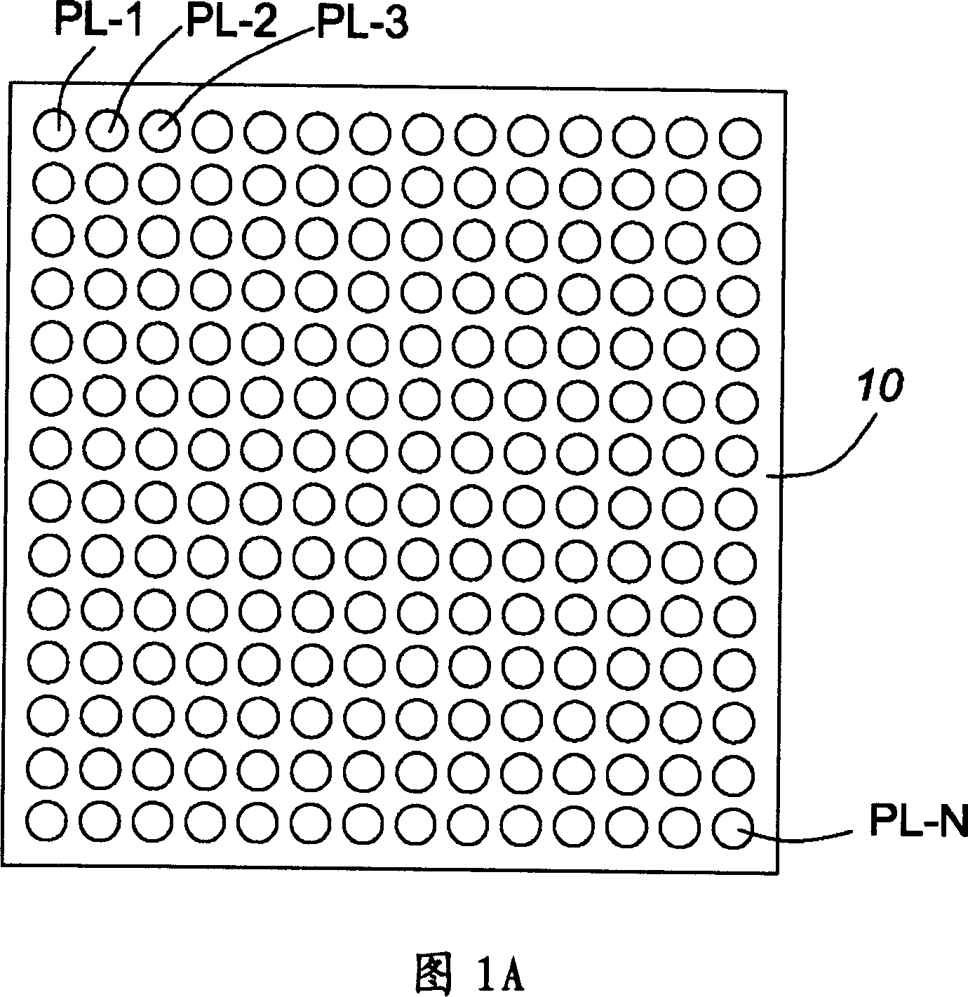 Area array routing masks for improved escape of devices on PCB