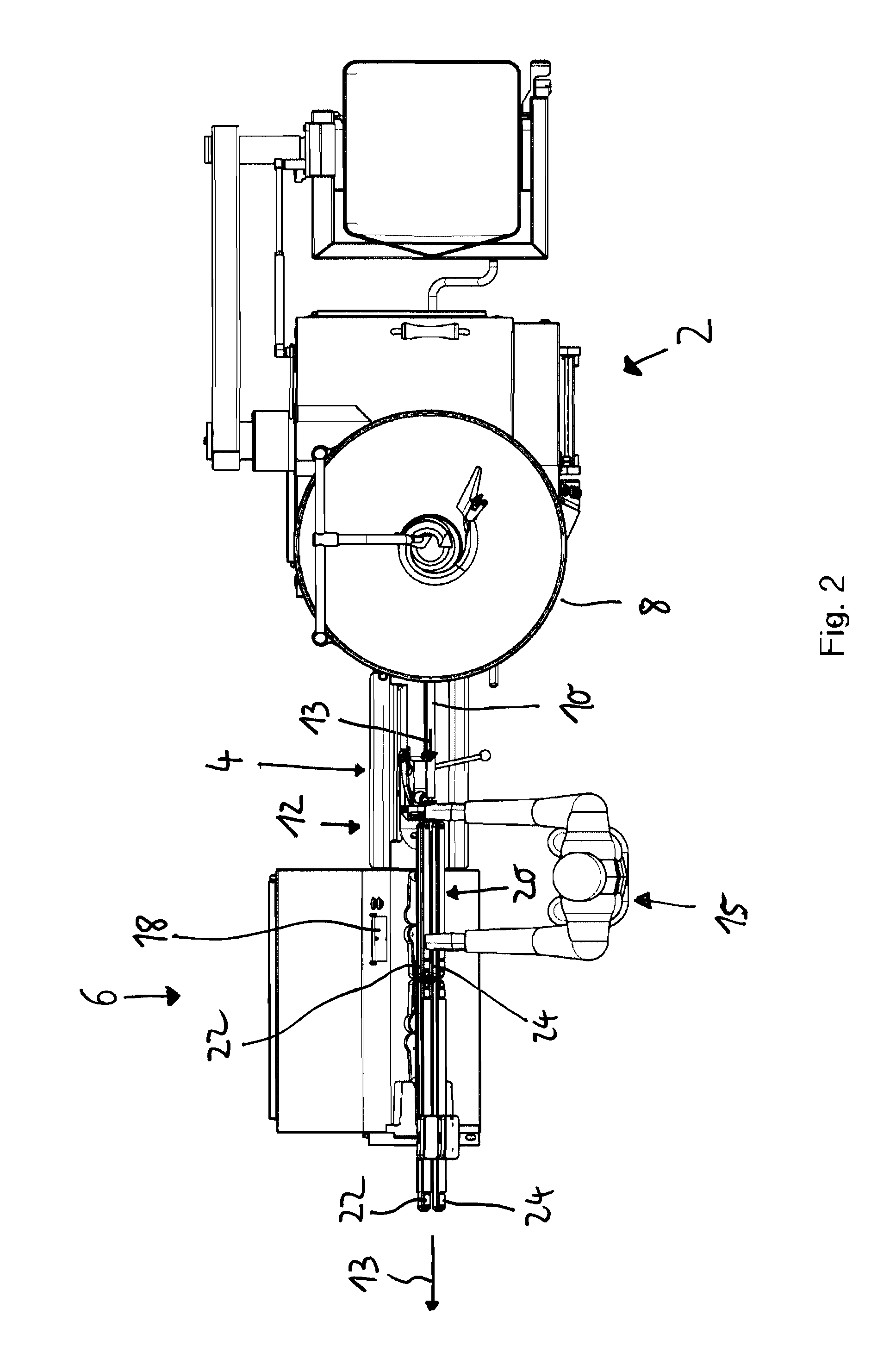 Portioning and/or transport device for portioning and/or transporting elongated sausage or other food products