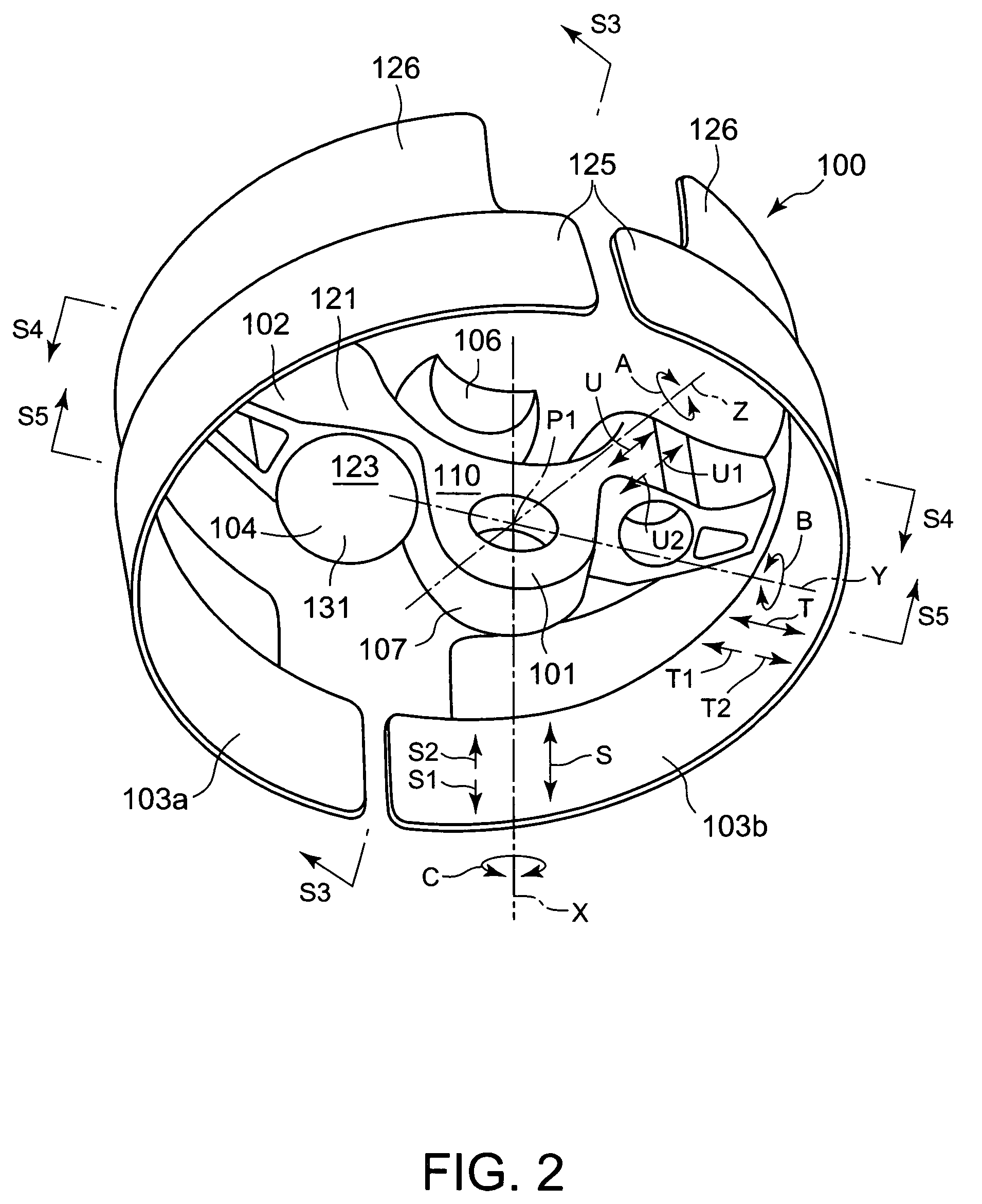 Deformable structure and cable support system