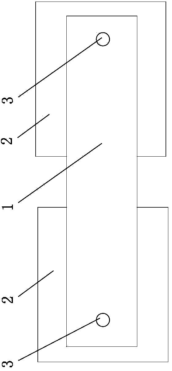 Bridge hinge joint reinforcing method through transverse anchoring steel plates