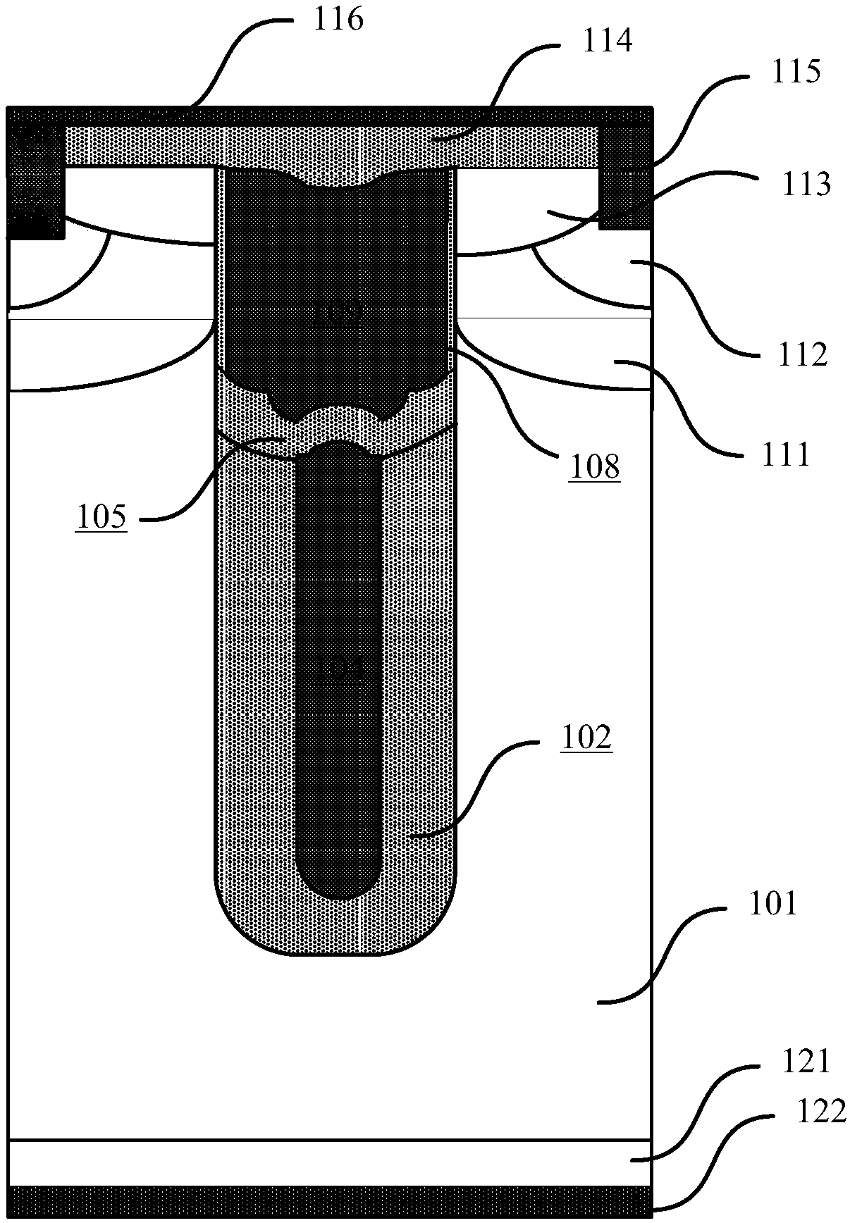 Method for manufacturing trench MOSFET