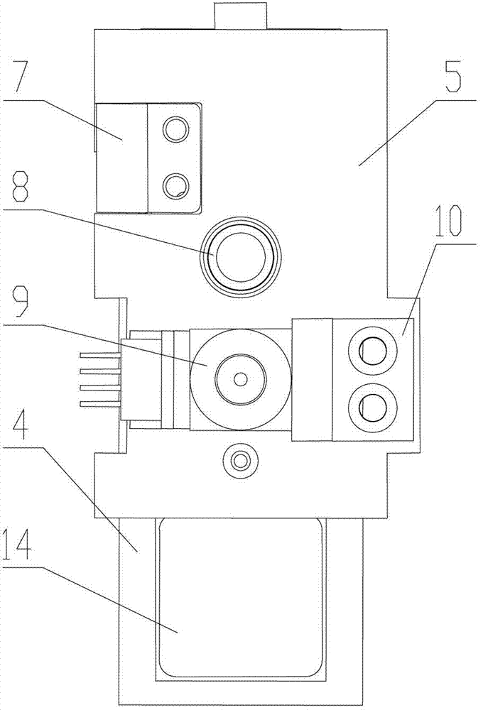 Module type high-speed mounting head for chip mounter