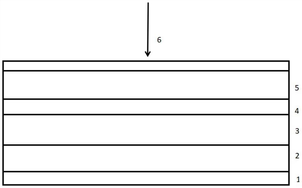 A kind of heterojunction laser and preparation method thereof