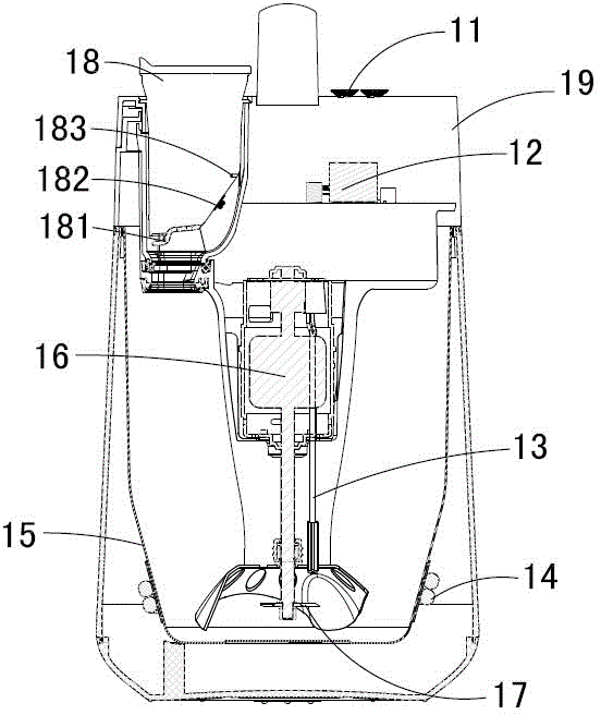 Nutritional and safe pulping method of soybean milk machine