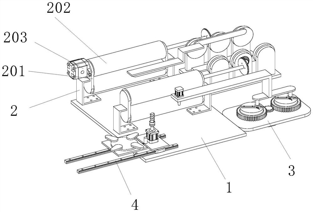 Plate laser cutting device for pretreating plate