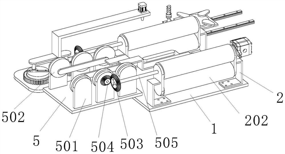 Plate laser cutting device for pretreating plate