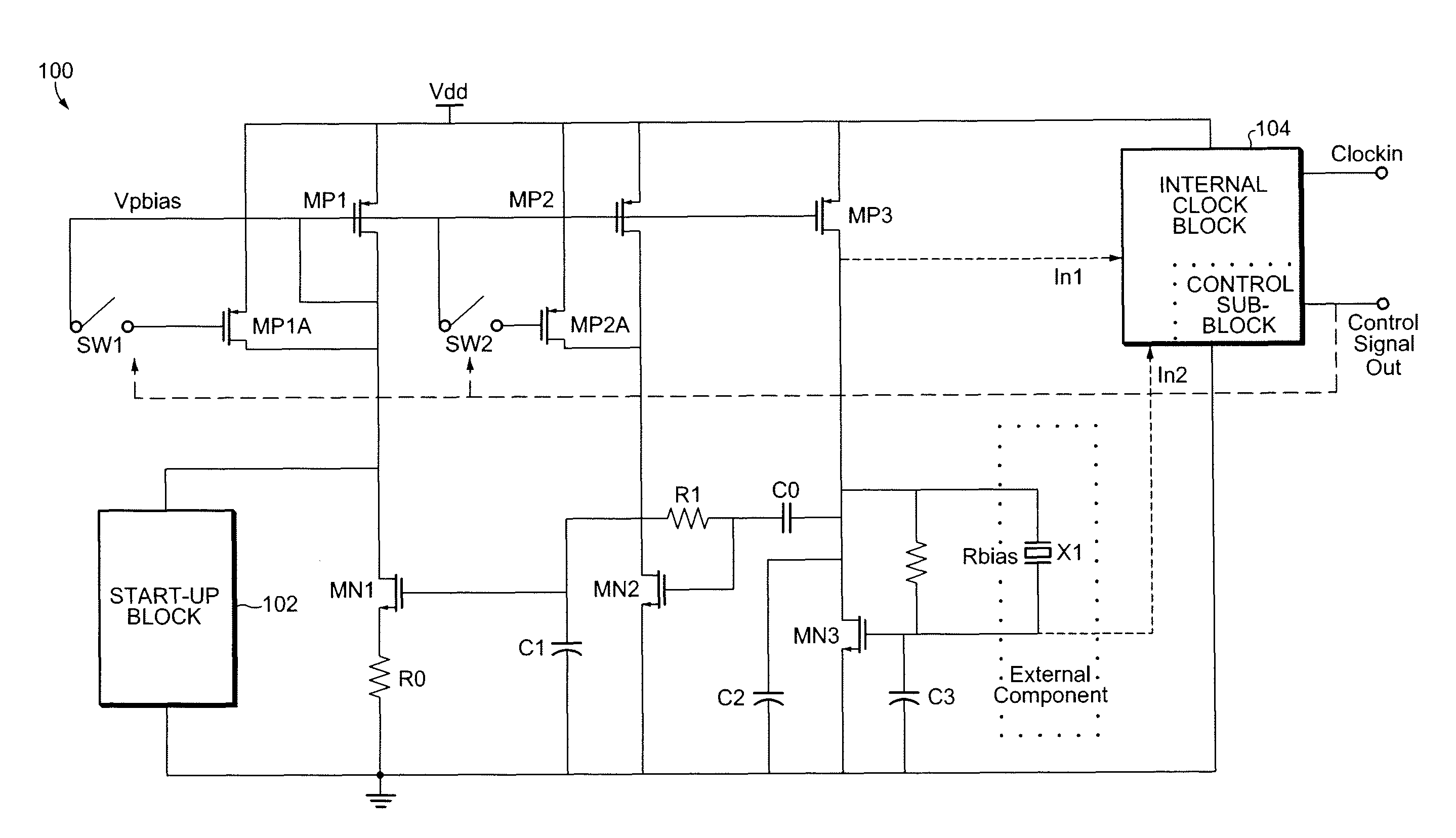 Method to shorten crystal oscillator's startup time