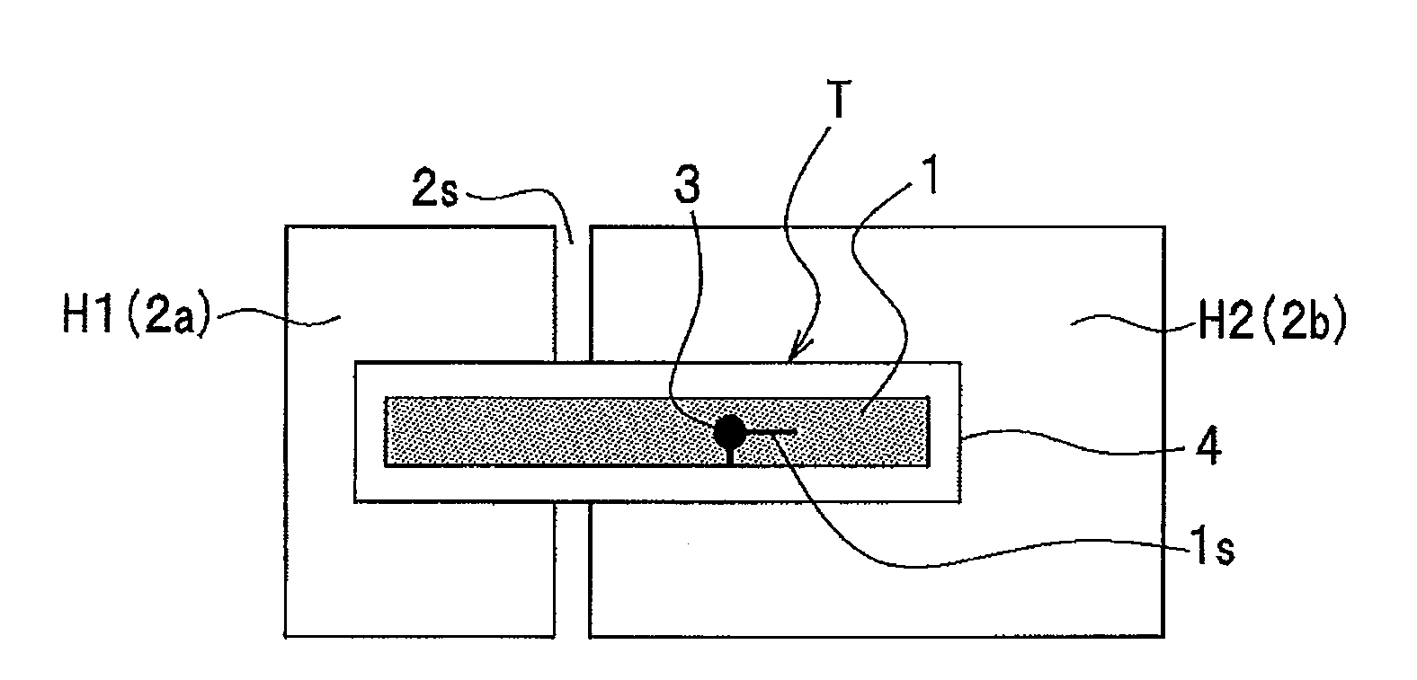 Assembling structure of radio IC tag