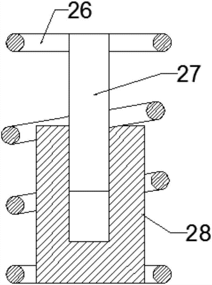 Sewage flocculation device with high mixing uniformity