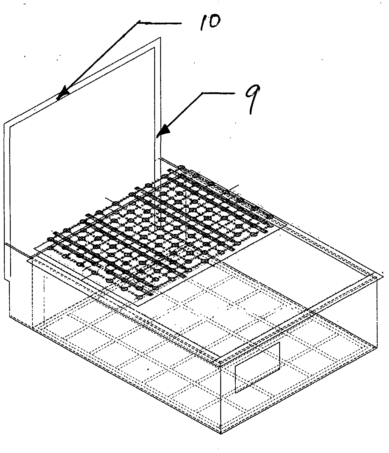 Anti-earthquake escape bed