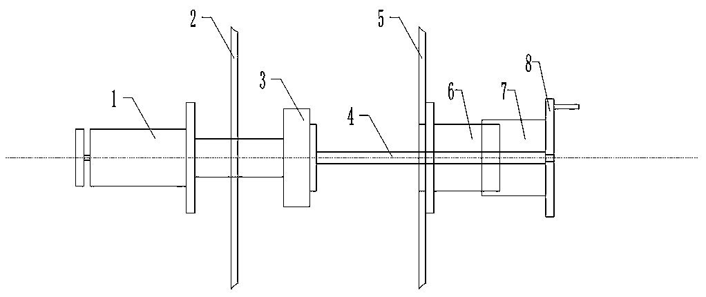 Unwinding mechanism for reel rewinding equipment and application thereof