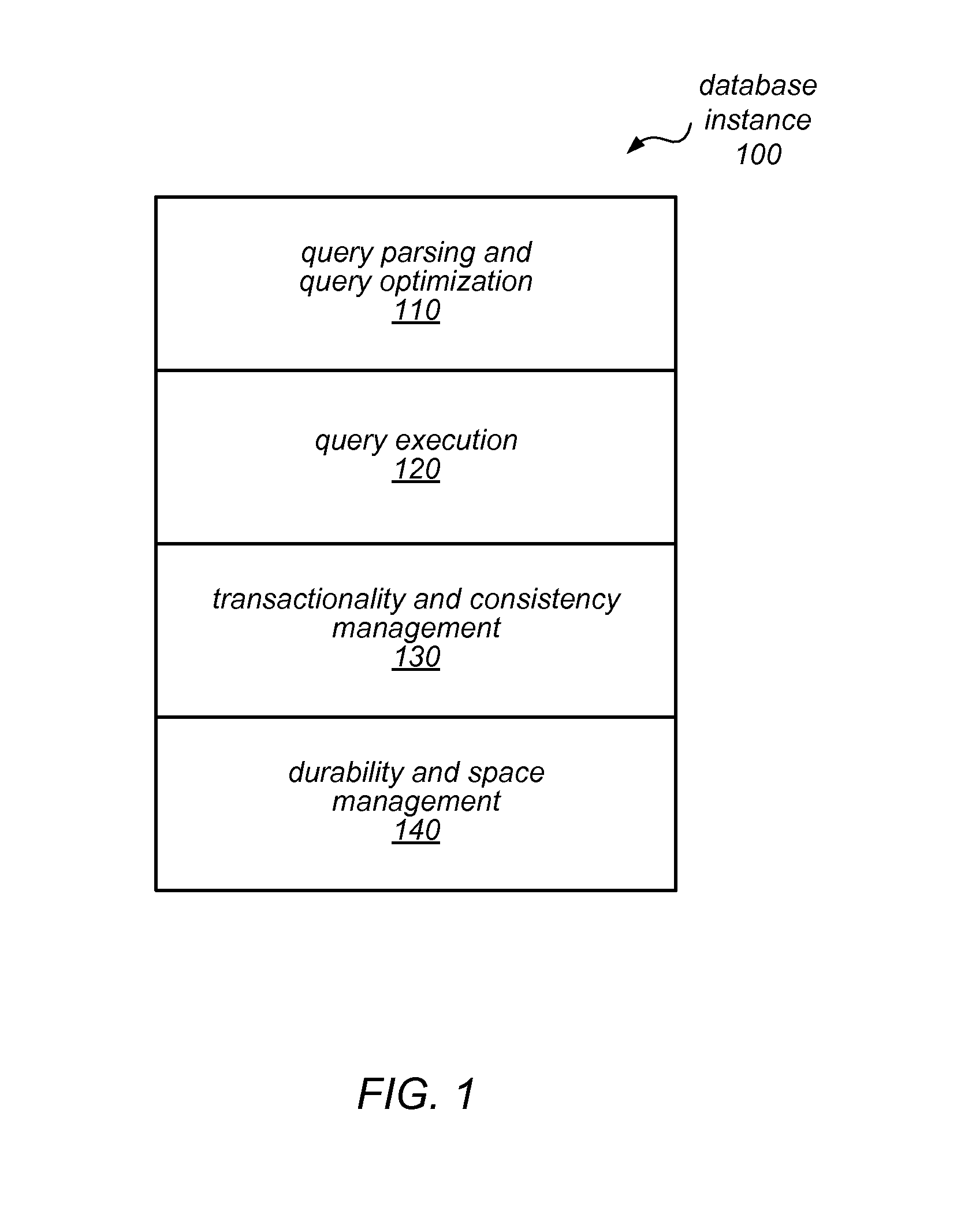 Database system with database engine and separate distributed storage service