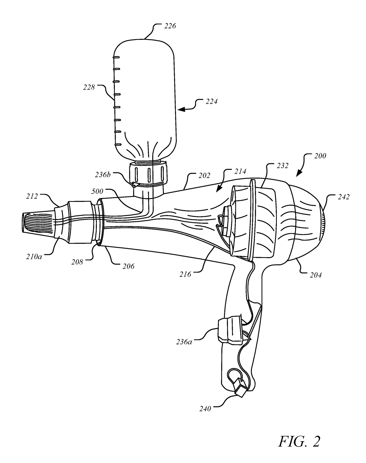 Handheld assembly and method for uniform decoration of the sidewall for foodstuff