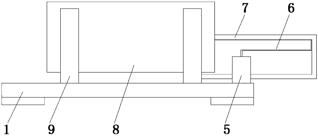 Inner wall cleaning device for filter element of purifier