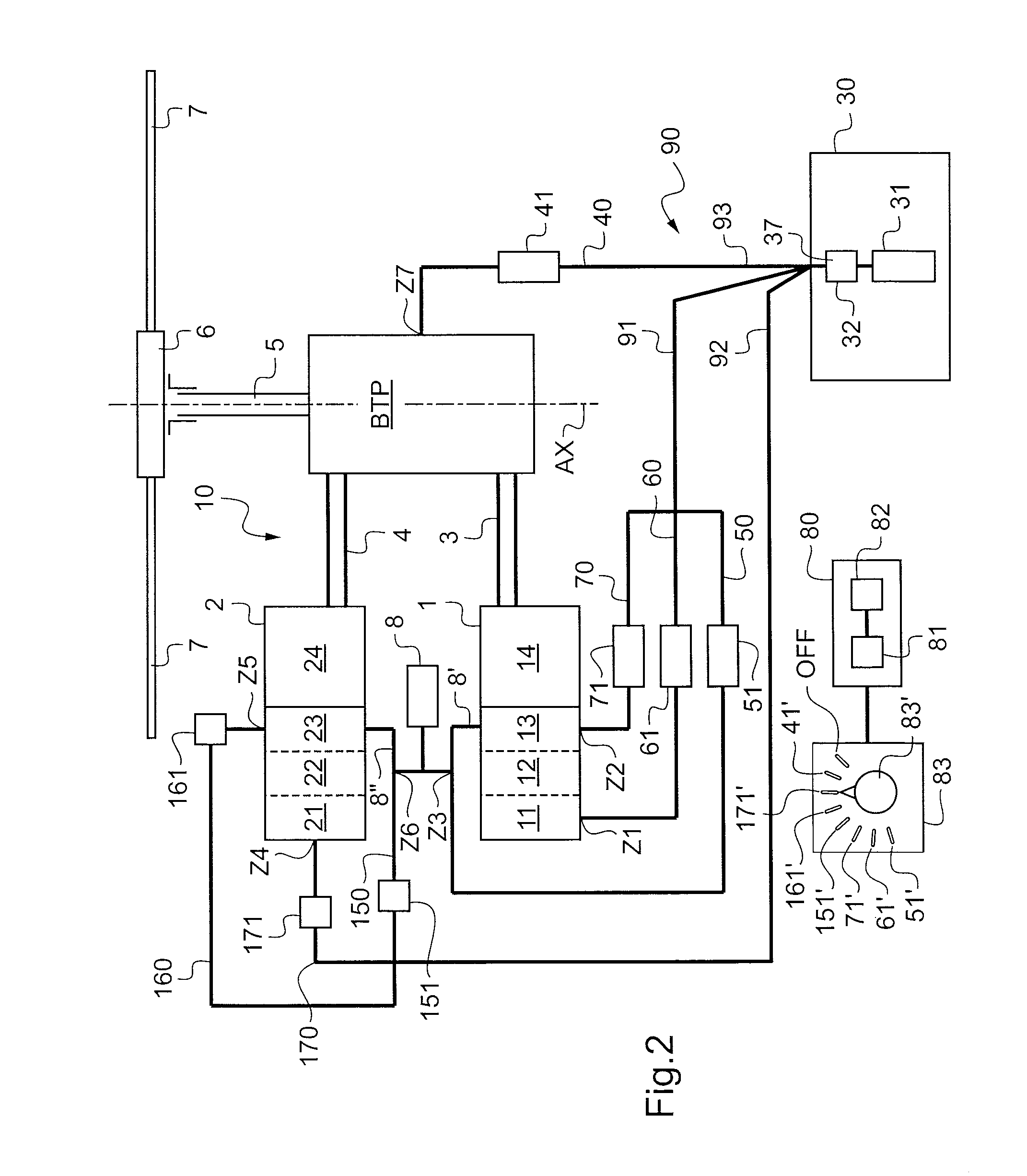 Method of increasing the safety of a power plant, and a power plant suitable for implementing the method