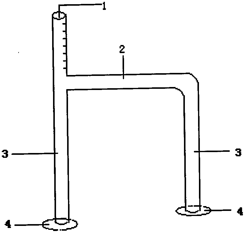 Liquid heat conduction test device