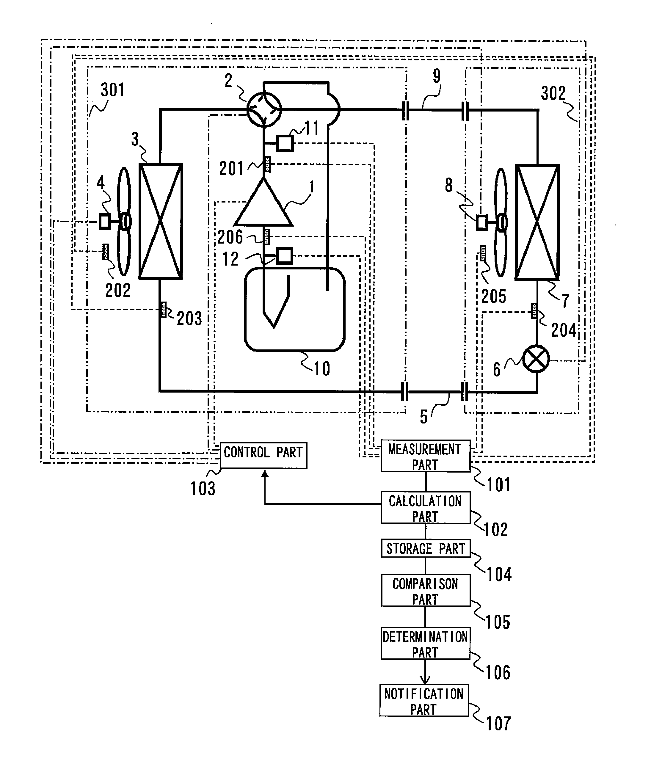 Refrigerating cycle apparatus