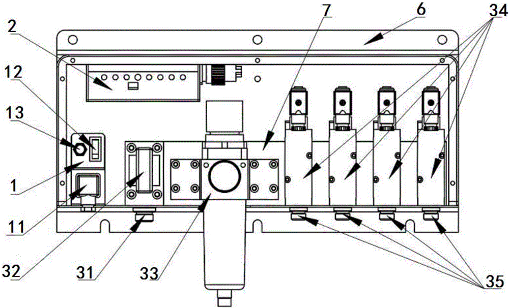 Intelligent pneumatic solid rim lubricating system and lubricating method