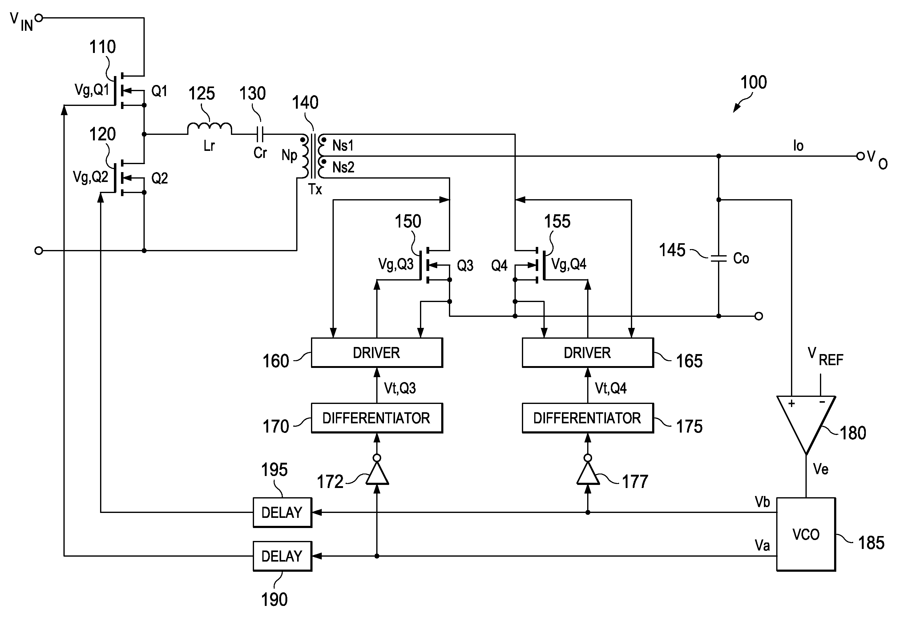 Llc converter synchronous fet controller and method of operation thereof