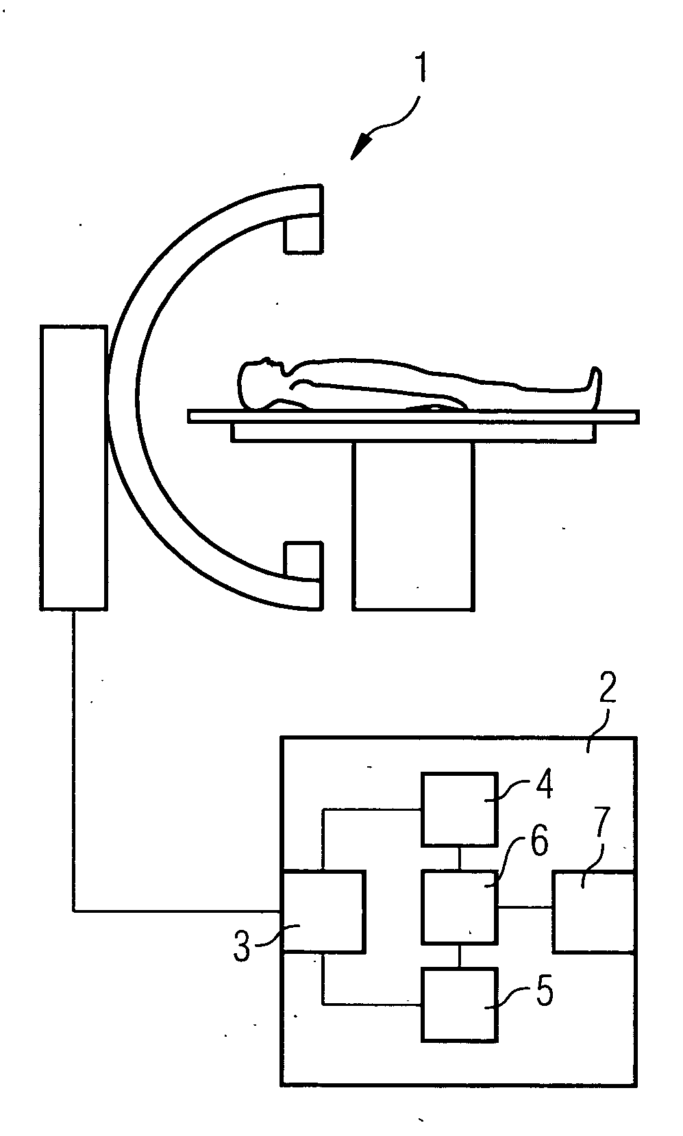 Method and device for correction motion in imaging during a medical intervention