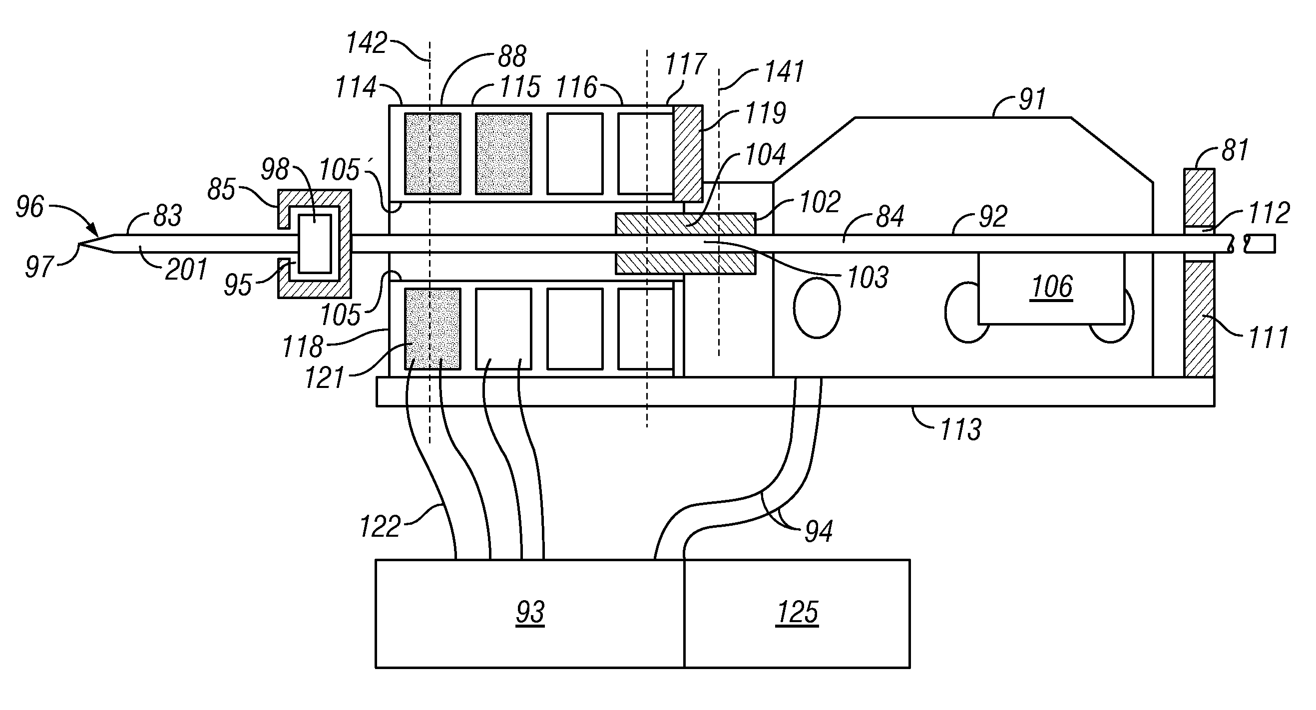 Method and apparatus for penetrating tissue