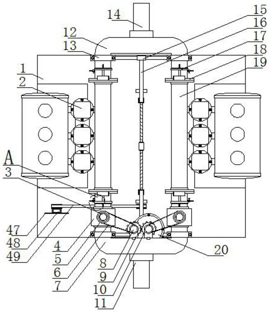 A secondary water supply device