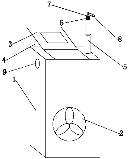 Mine environmental monitoring device