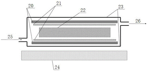 Composite material for repairing non-excavated pipeline and preparation method thereof