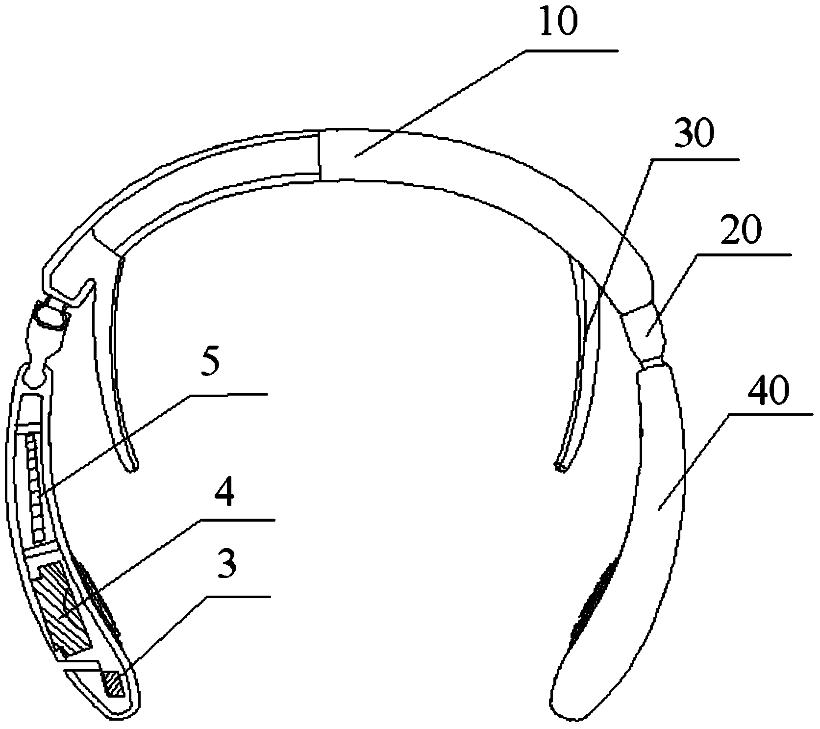 Open-type earphone