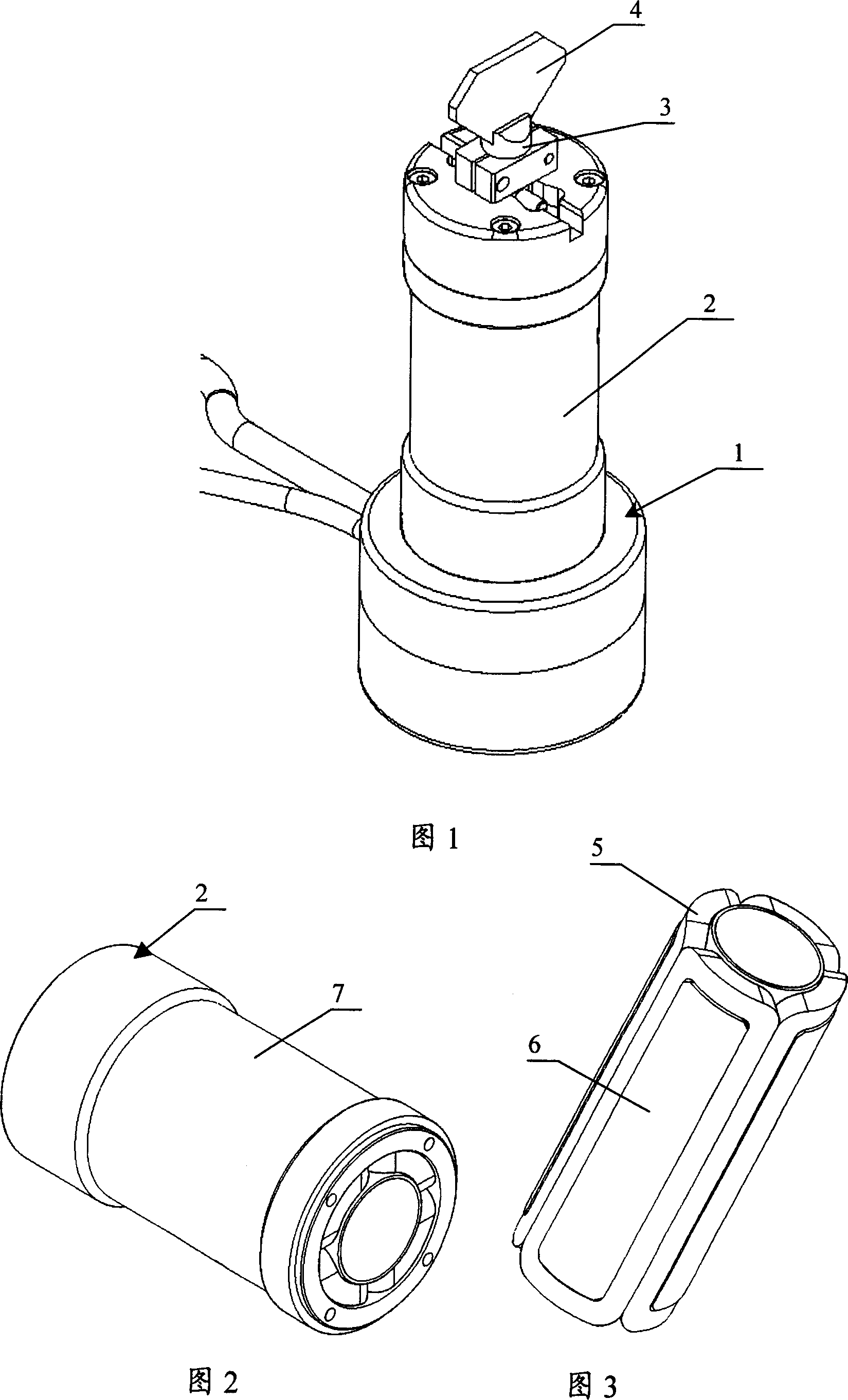 Vibration mirror motor