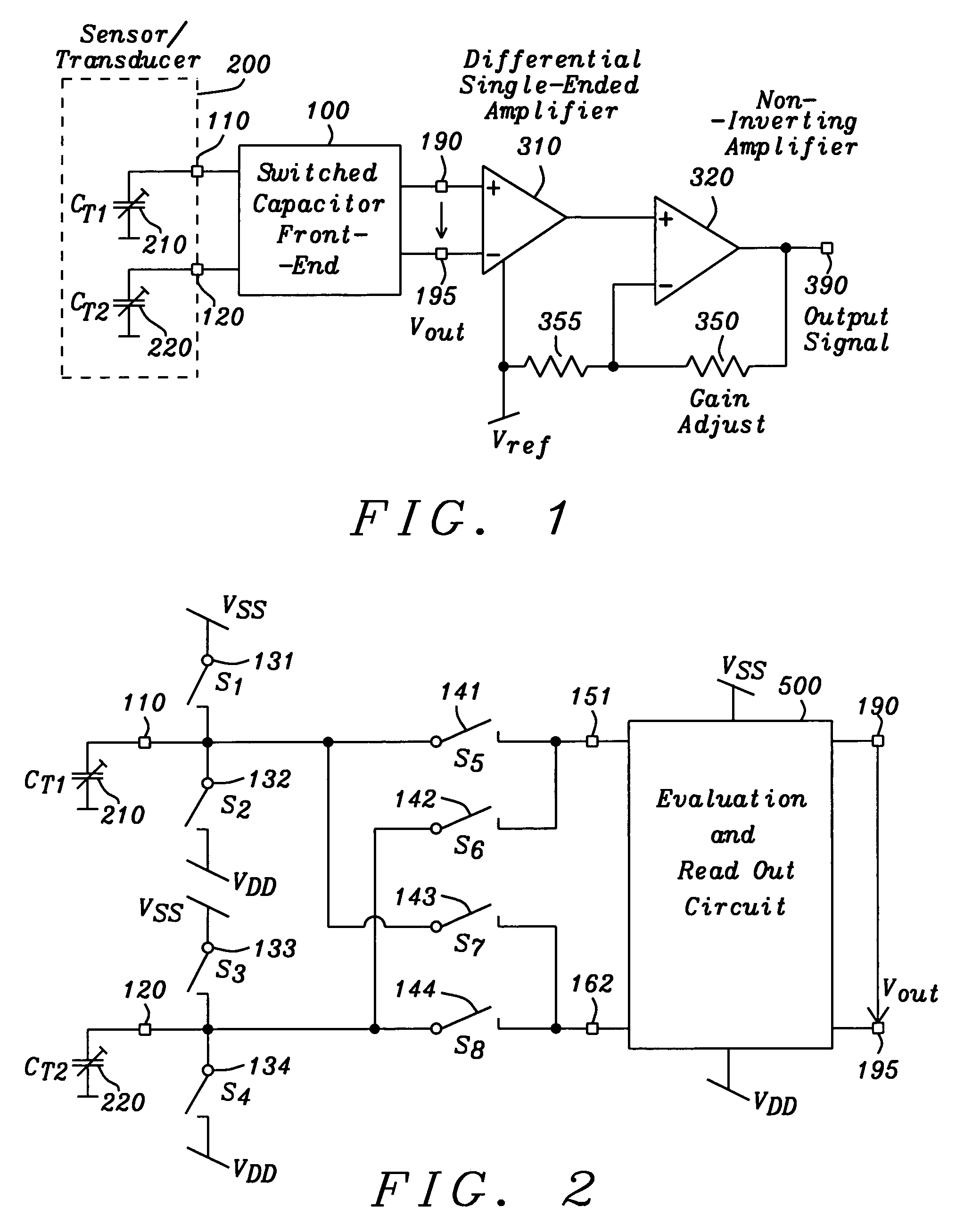 Differential capacitance measurement