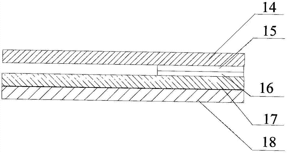 Air packing bag with five-layer structure and manufacturing method thereof