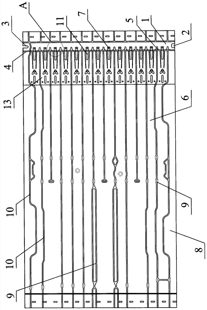 Air packing bag with five-layer structure and manufacturing method thereof