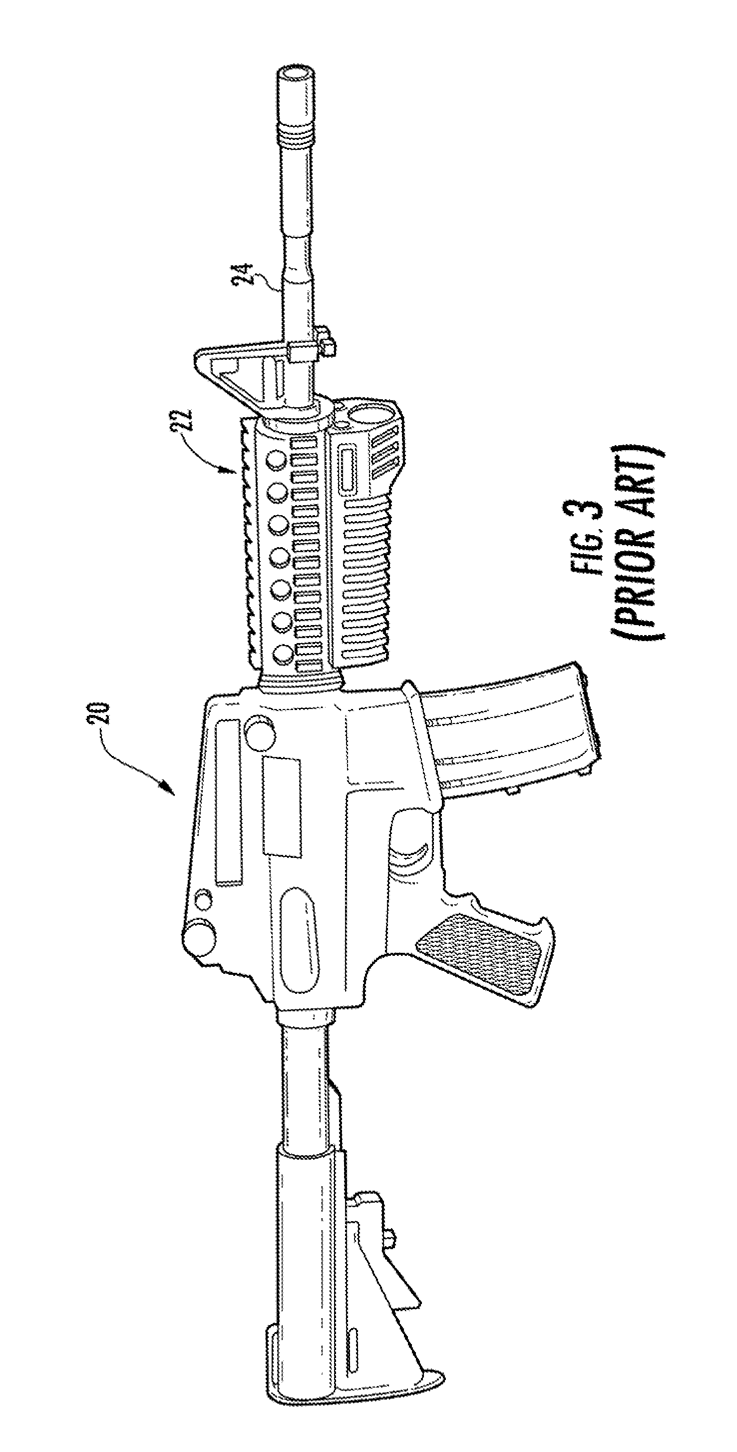 Weapon mounted light and operation thereof