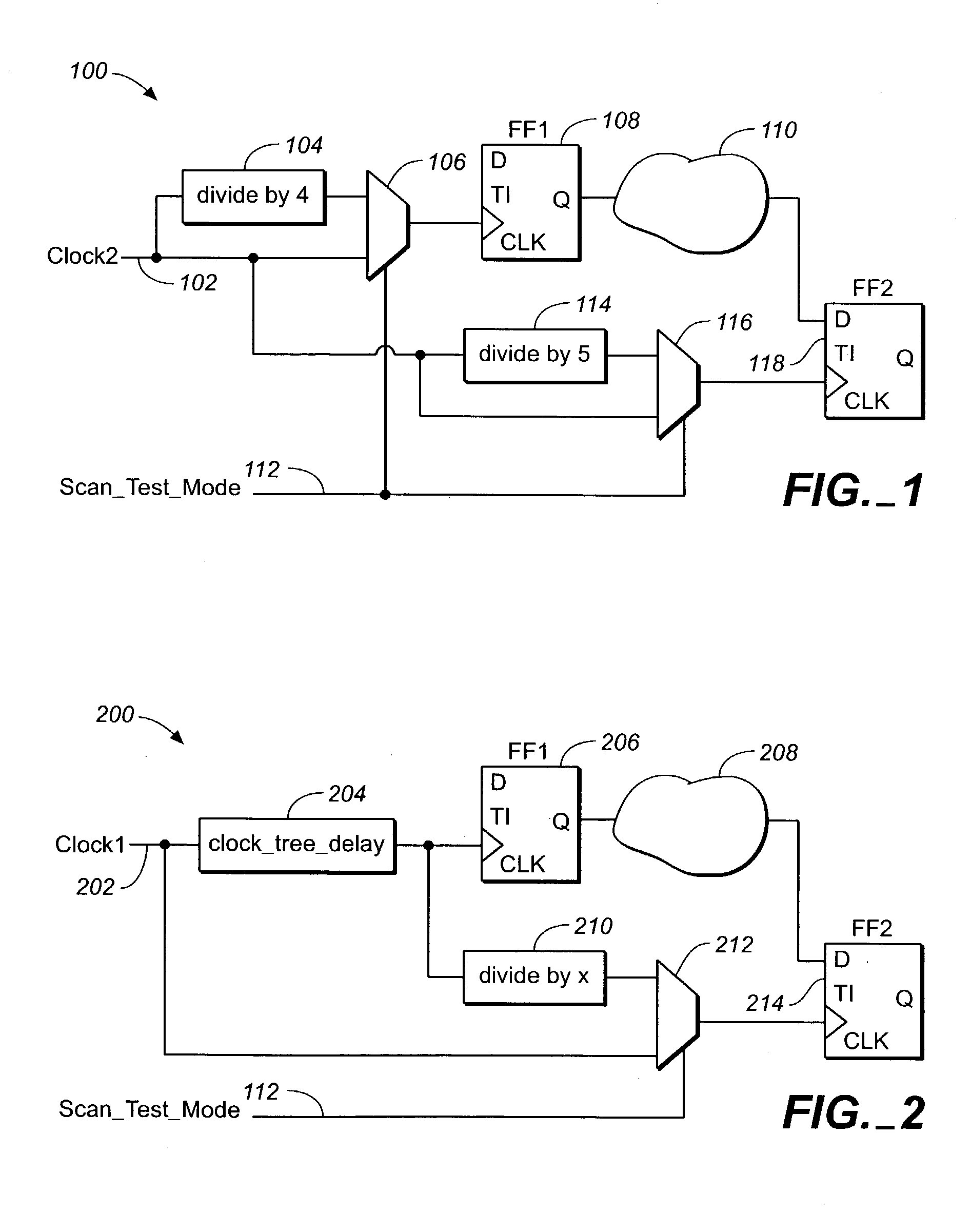 On-chip scan clock generator for asic testing