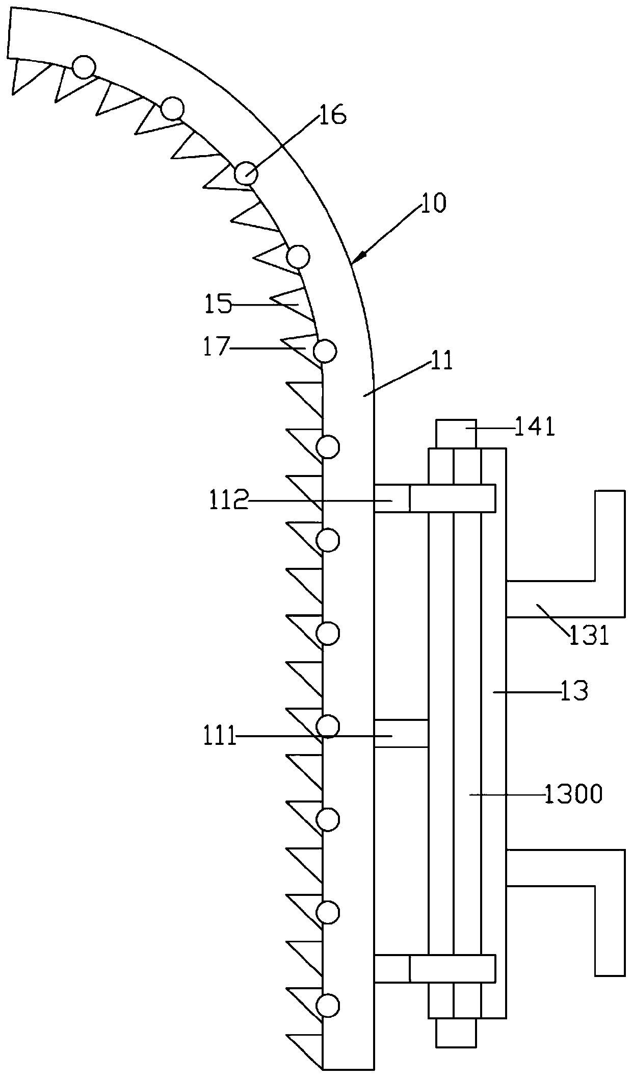 Detachable shoulder ladder