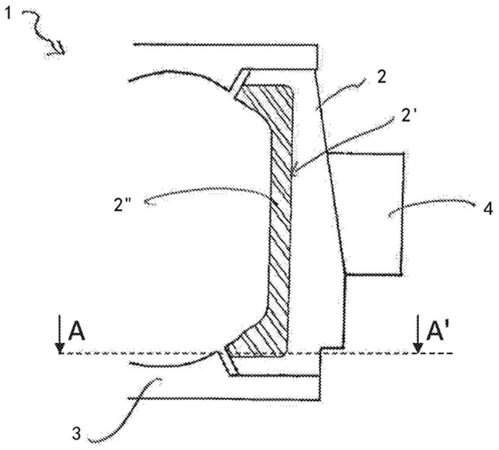 Vulcanized mold with enhanced seal