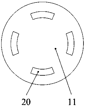 Flexible damping clutch based on hydraulic pressure