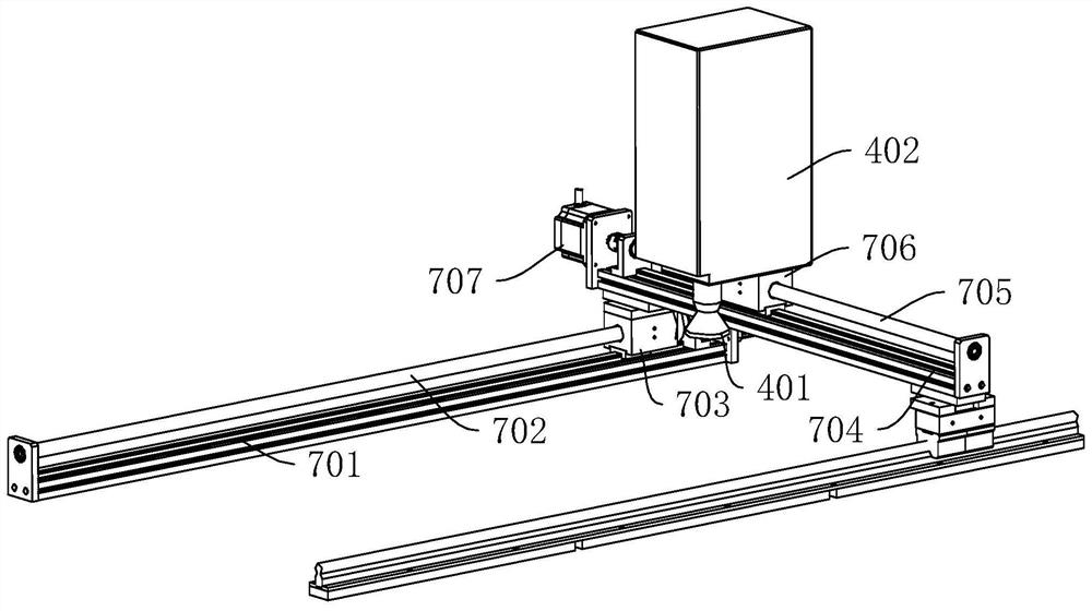 Deacidification spraying device and spraying deacidification machine