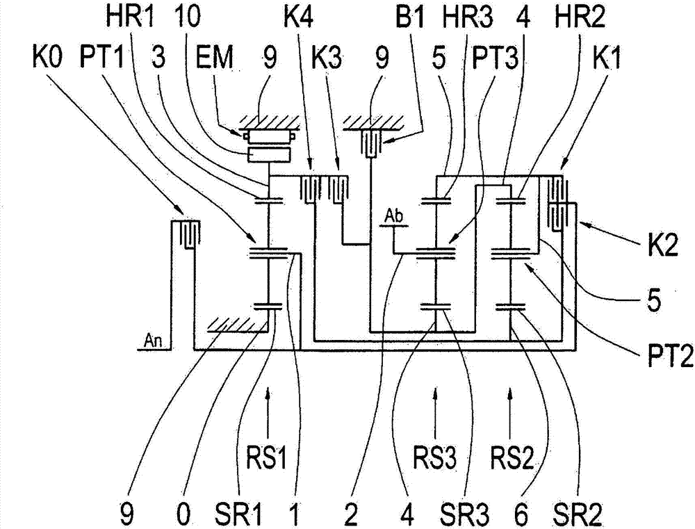 Planetary multi-stage transmission