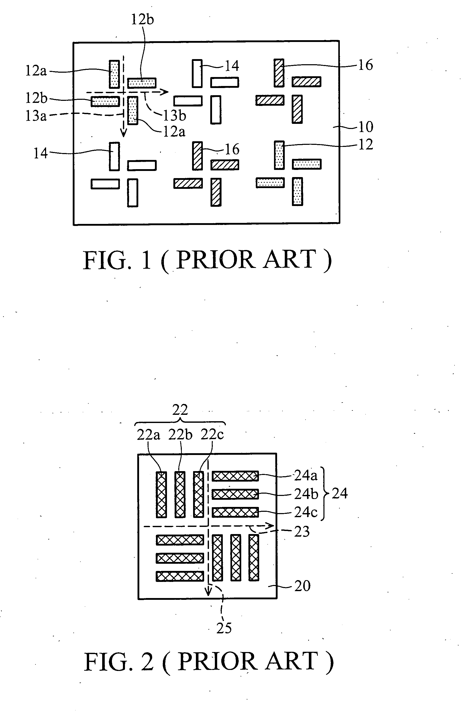 Via layout with via groups placed in interlocked arrangement