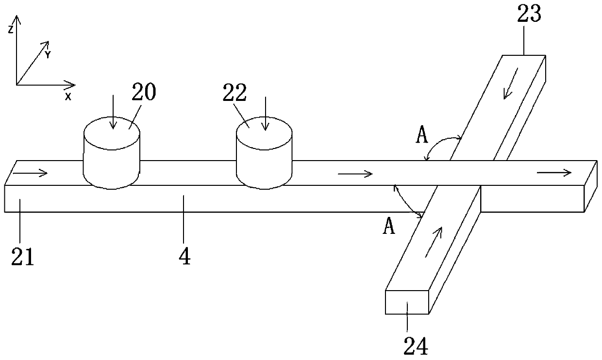 Single-layer microfluidic chip with three-dimensional focusing function